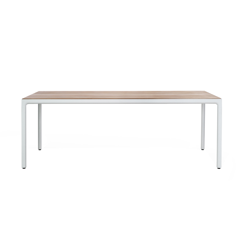 Table ILLUM L 212 Teck/Blanc