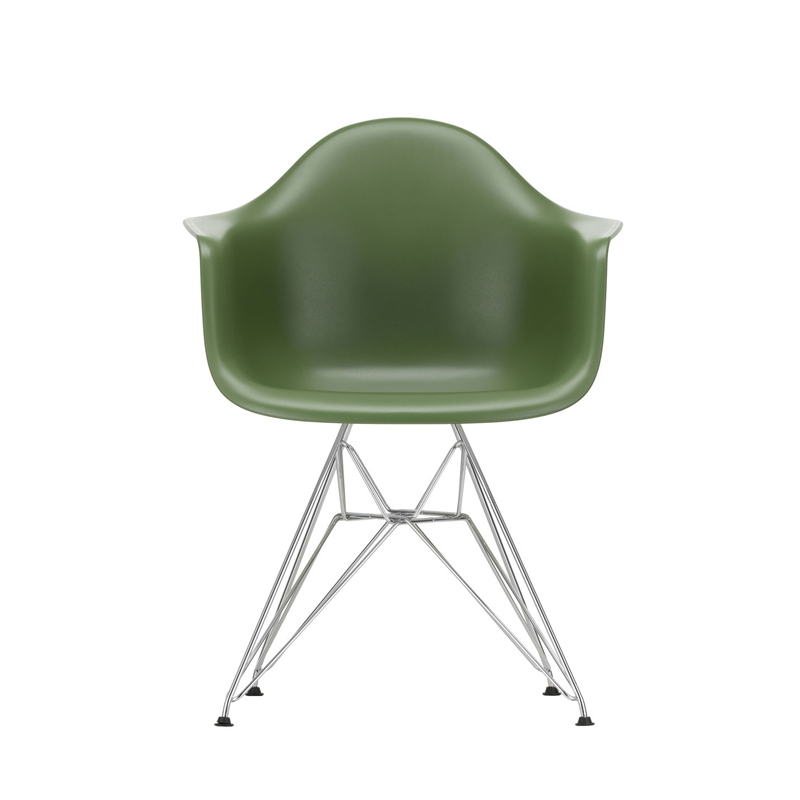EAMES PLASTIC ARMCHAIR DAR pieds Tour Eiffel Forêt RE