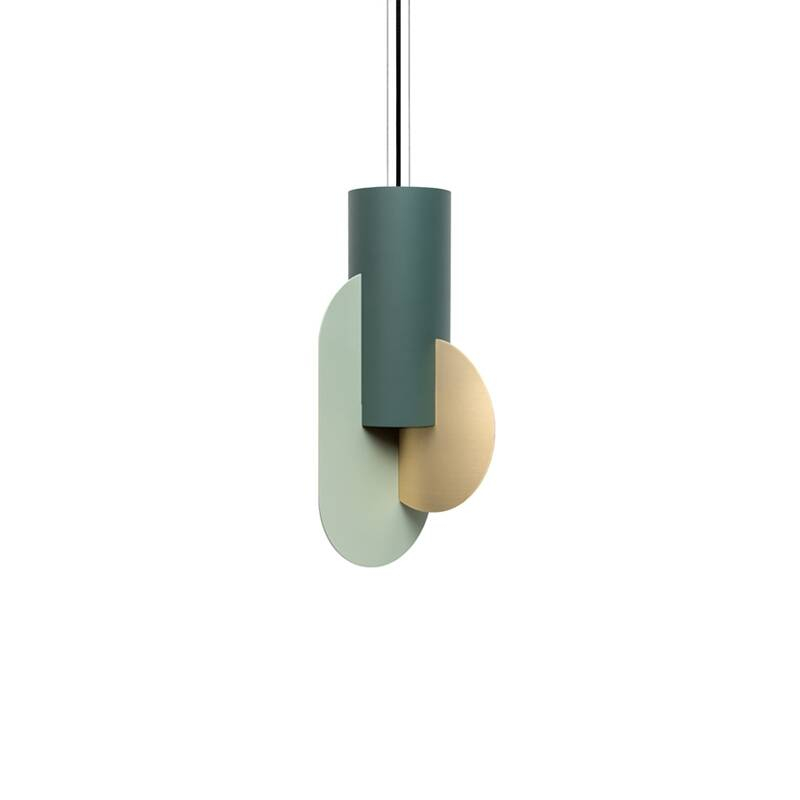 SUPREMATIC CS5 THREE Vert pin, vert sauge, laiton