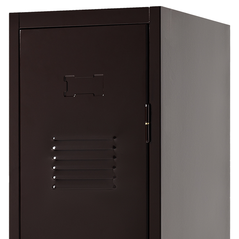 Penderie vestiaire B1 Brun noir