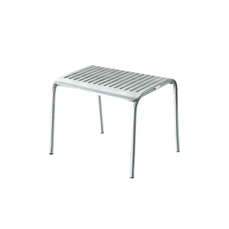 Repose-pieds PATIO LAMES Brut verni