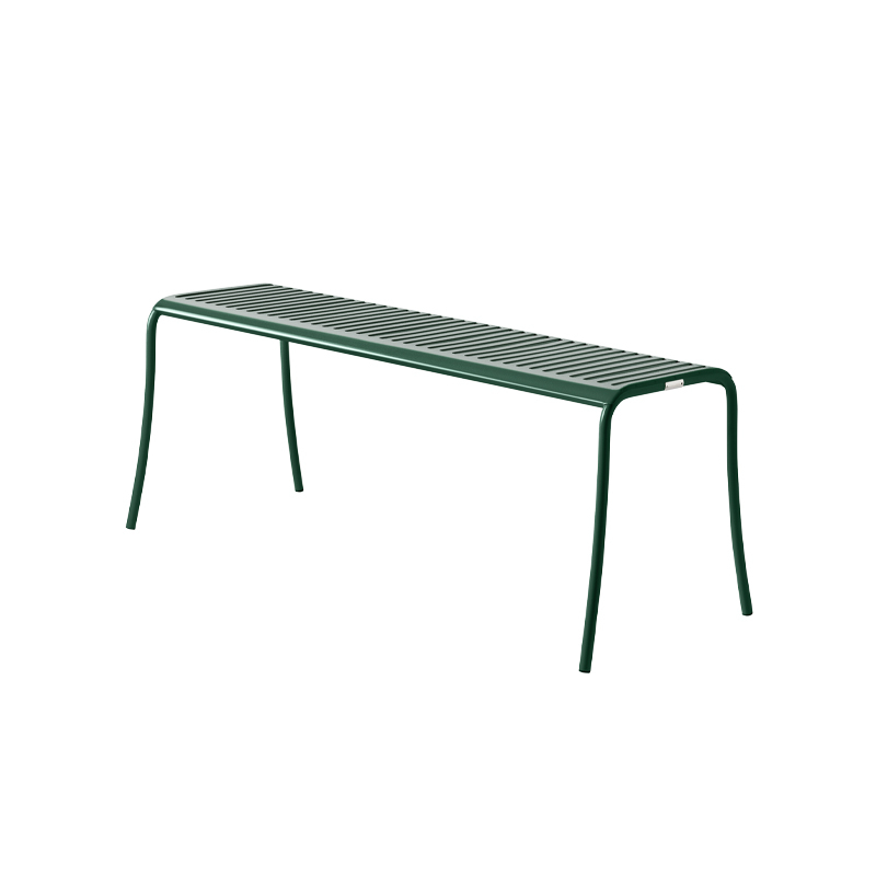 Banc PATIO LAMES  Vert mousse