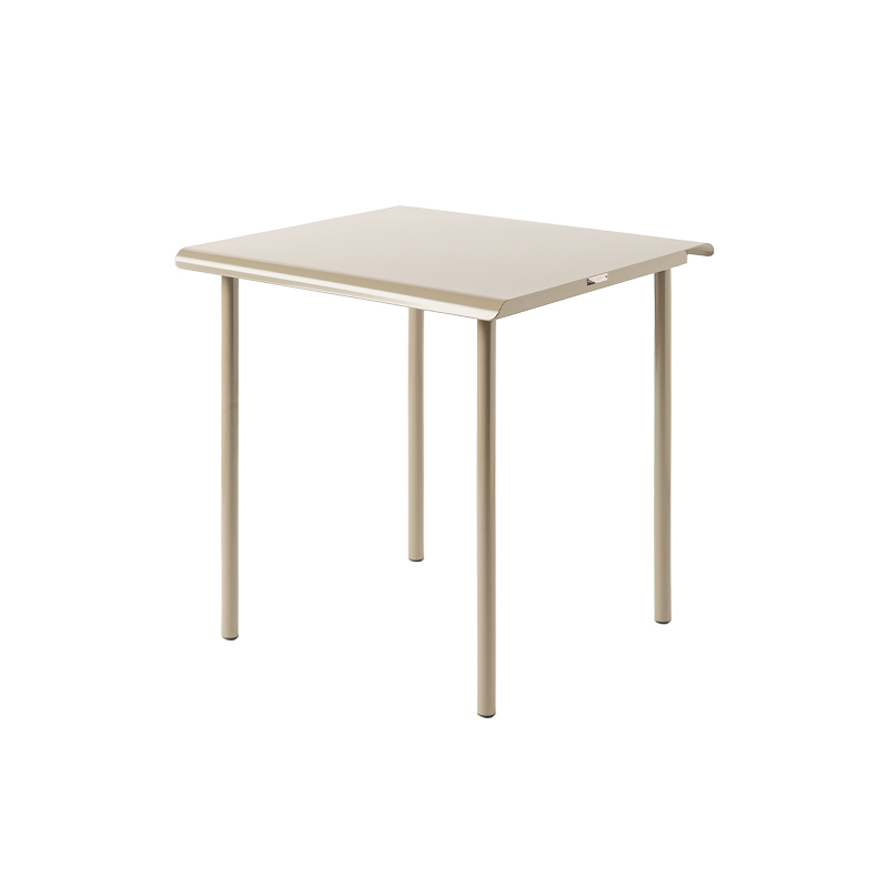 Table PATIO 75x75 Beige gris