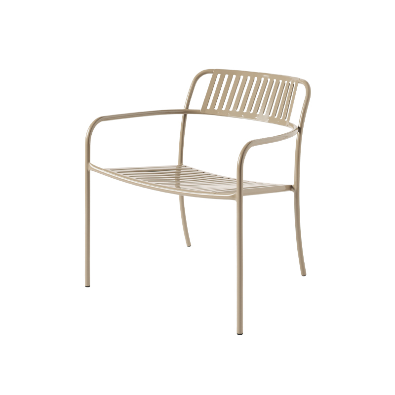 PATIO LAMES armchair Grey beige