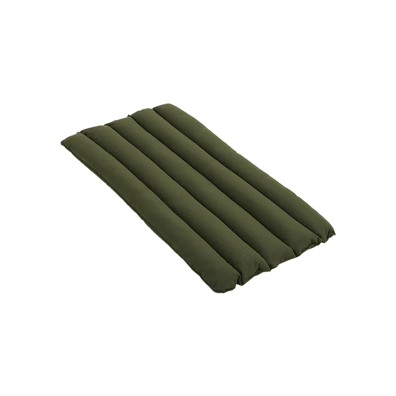 Coussin PALISSADE SOFT QUILTED pour fauteuil dossier bas Olive