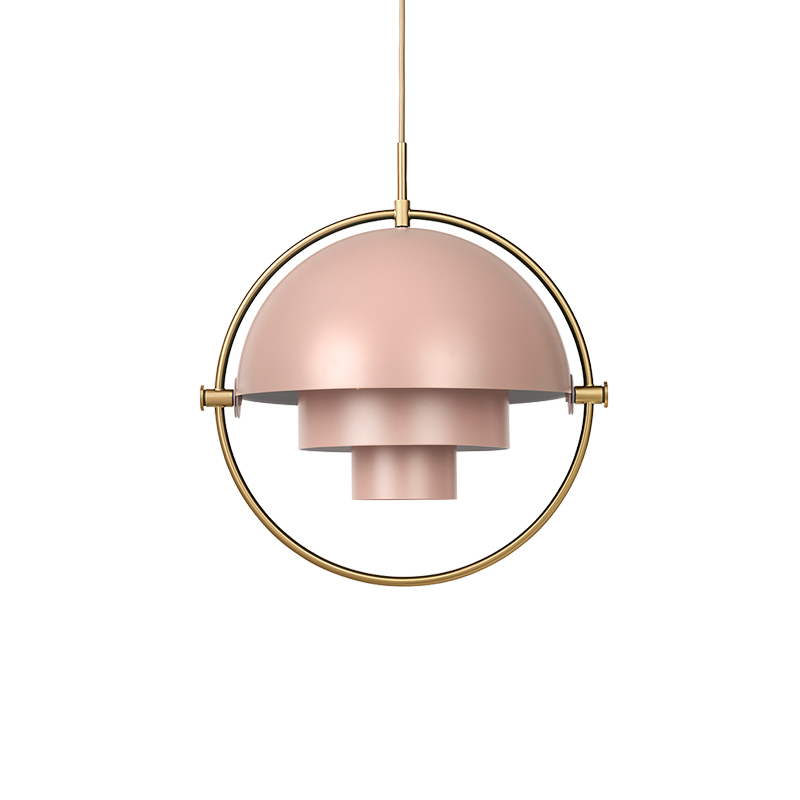MULTI-LITE Brass/ pink