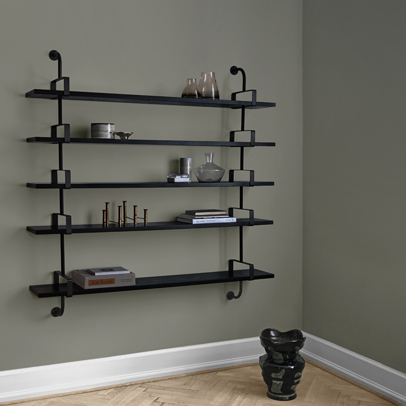 DEMON 5 shelves Walnut