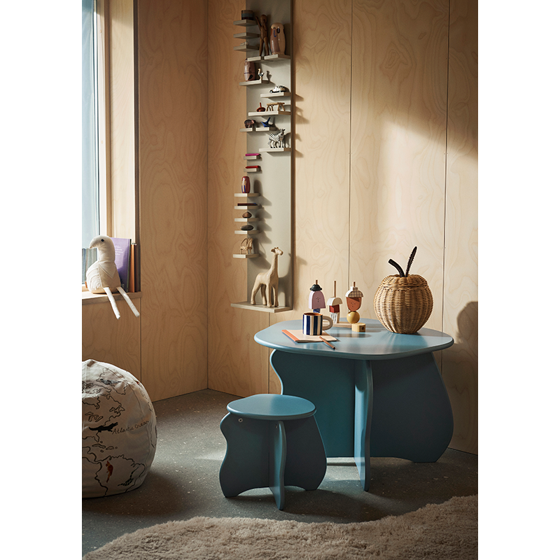 Table SLOPE Bleu storm