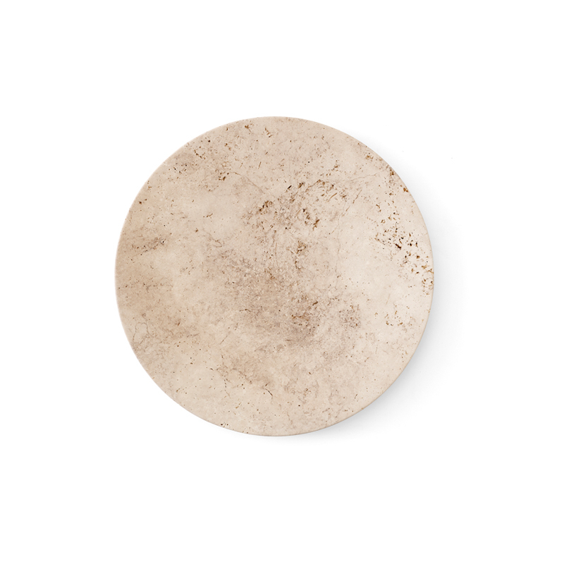 COLLECT PLATE SC55 Travertine beige
