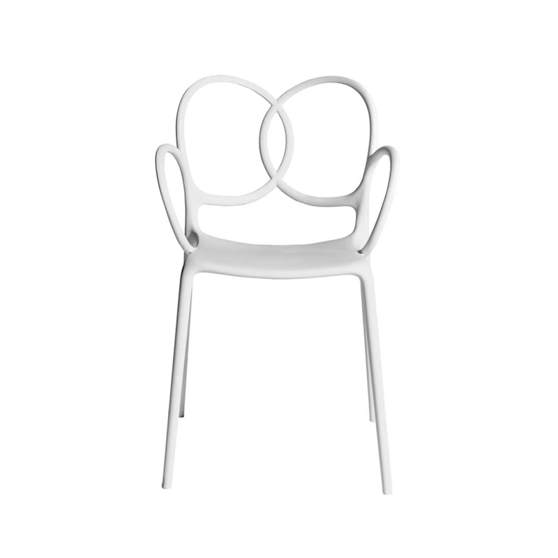 SISSI avec accoudoirs Blanc