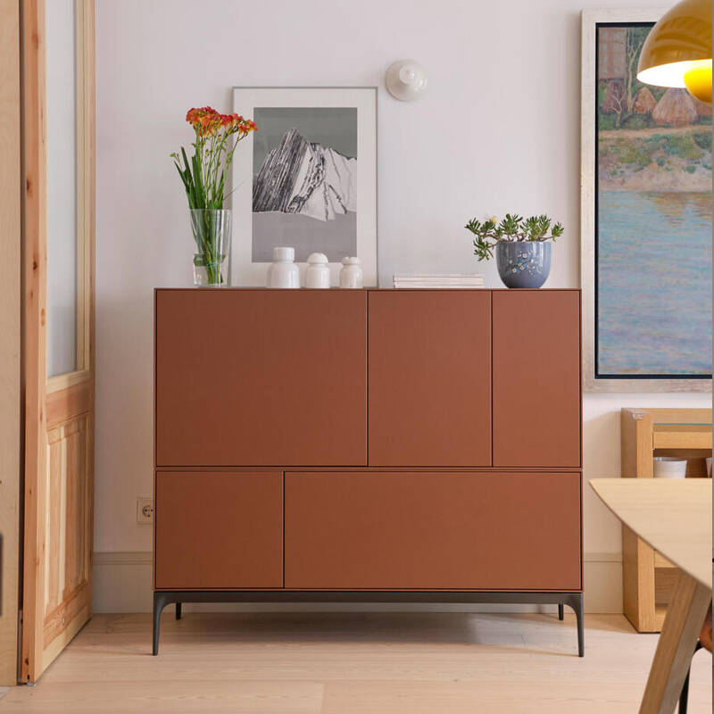 Buffet LAUKI 01 L 128 Brick