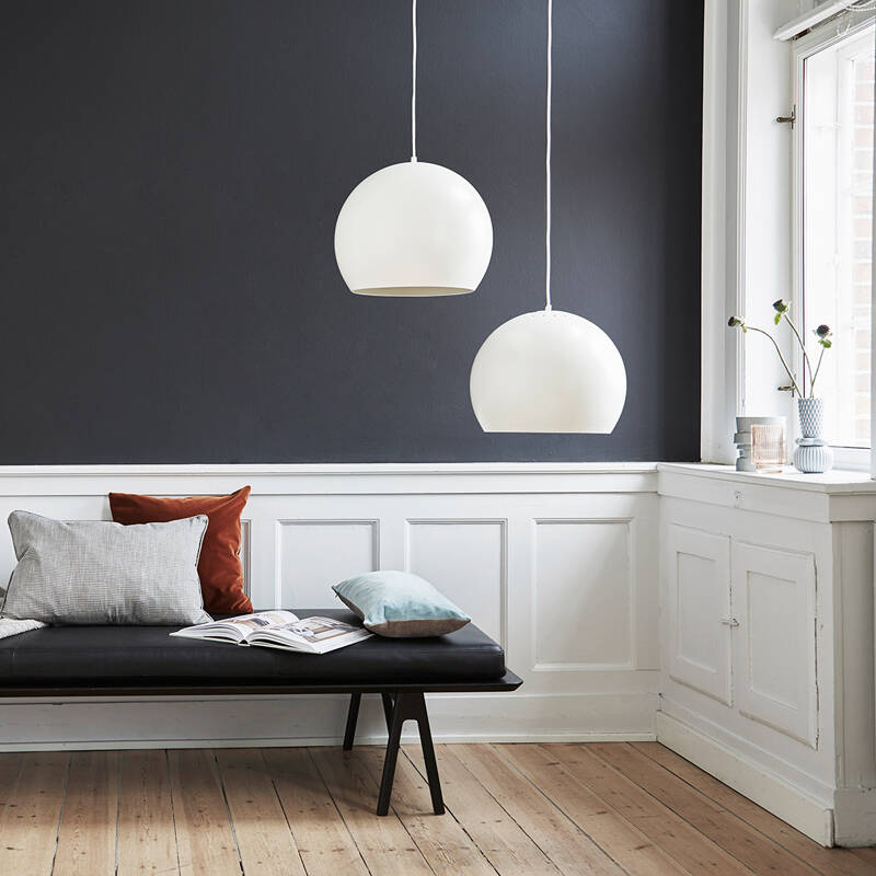BALL Ø 40 Blanc mat