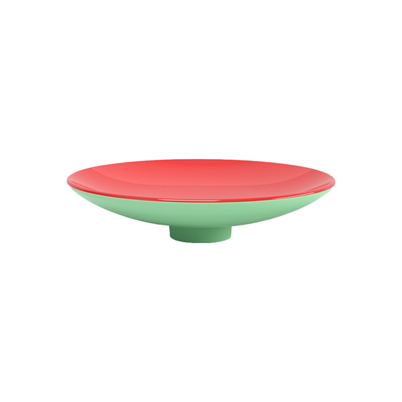 Coupe CUCULIA Intérieur rouge / extérieur vert
