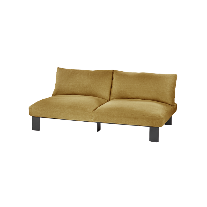 BENCH 2-seater Mustard