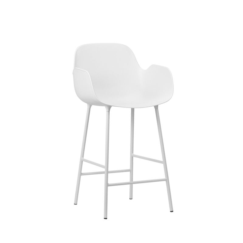 FORM BAR ARMCHAIR Blanc