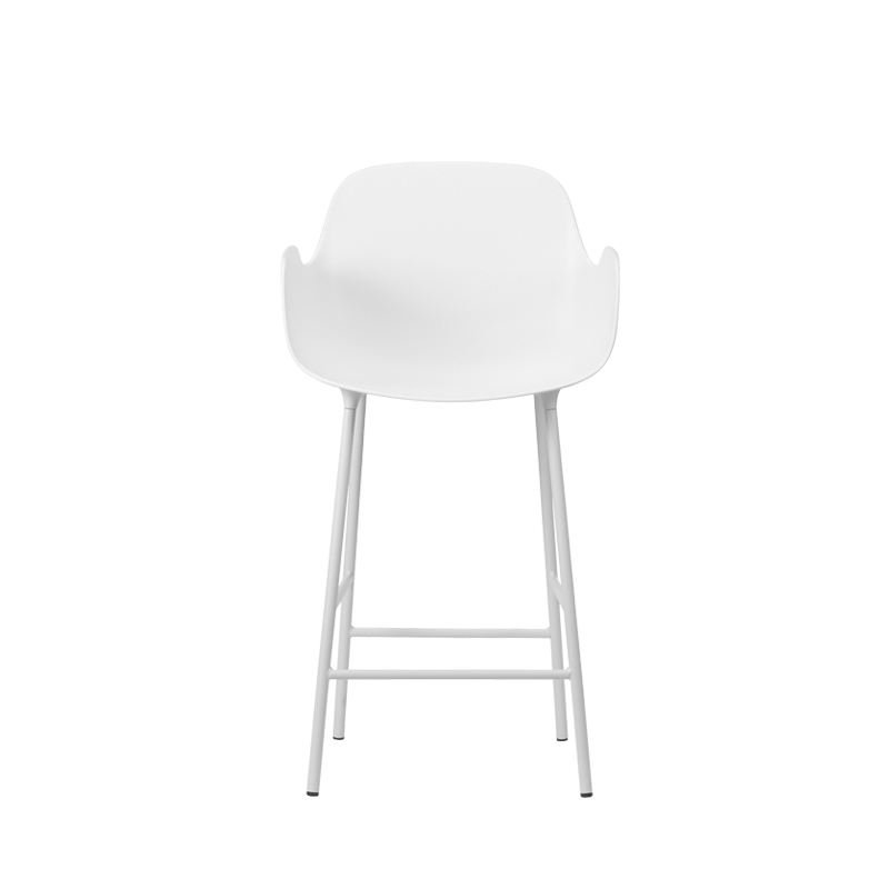 FORM BAR ARMCHAIR Blanc