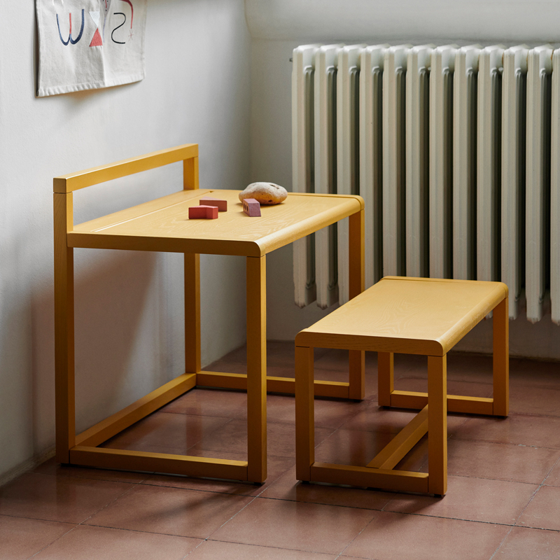 Banc enfant LITTLE ARCHITECT Rouge coquelicot