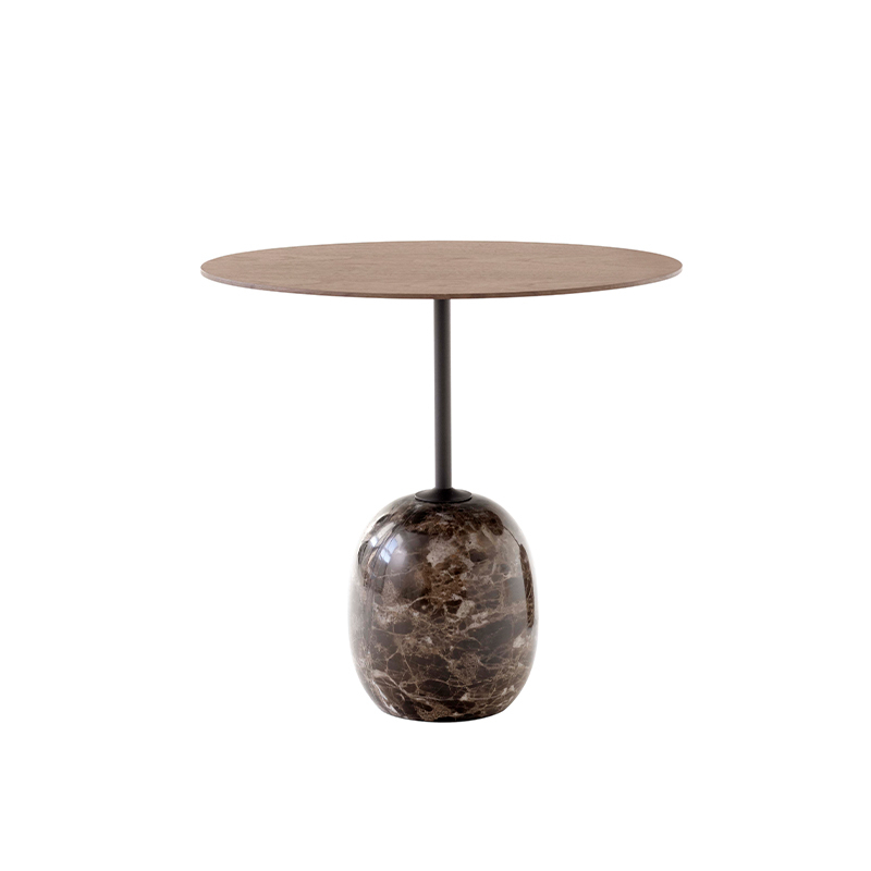 LATO LN9 Walnut & brown Emperador marble
