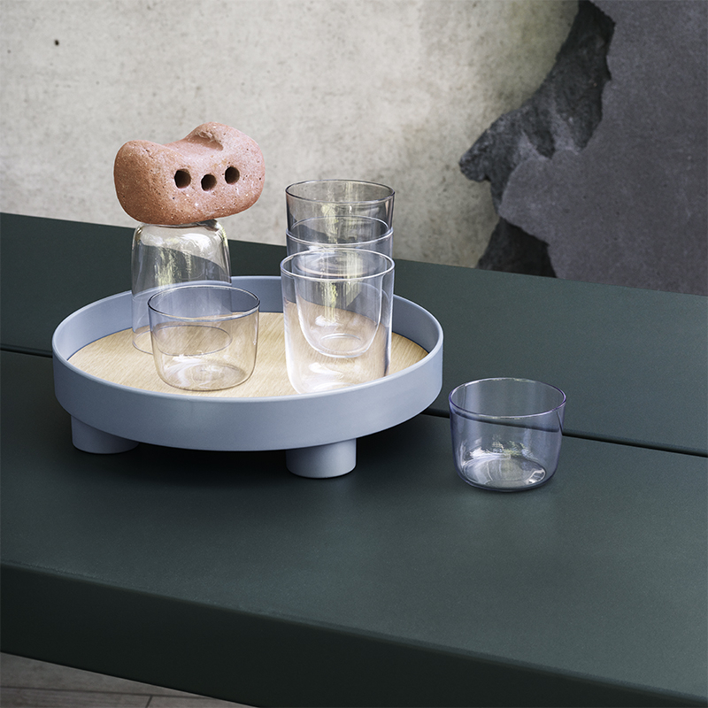 PLATFORM Tray Blue grey