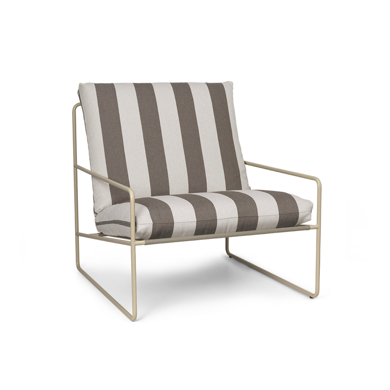 DESERT STRIPE Chocolat