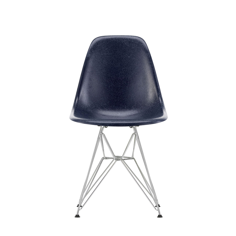 EAMES FIBERGLASS CHAIR DSR Bleu marine Eames