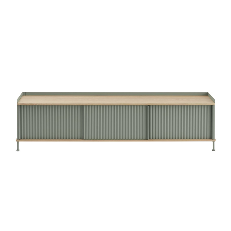 ENFOLD Buffet L 186 Chêne/ gris