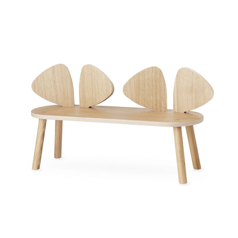 Banc enfant MOUSE 2 à 5 ans Chêne