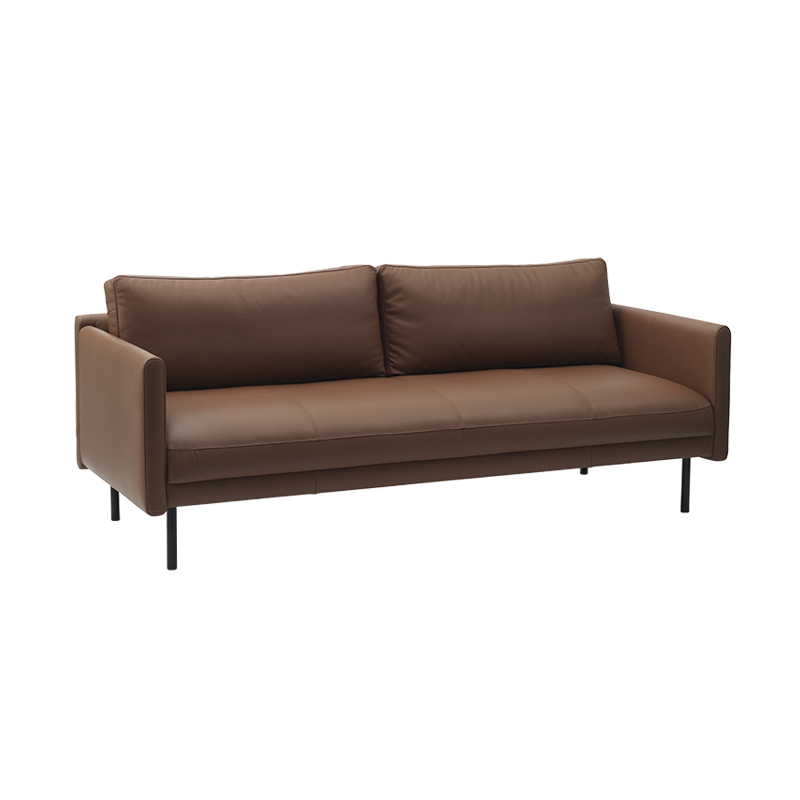 RAR 3 places Cuir Omaha cognac