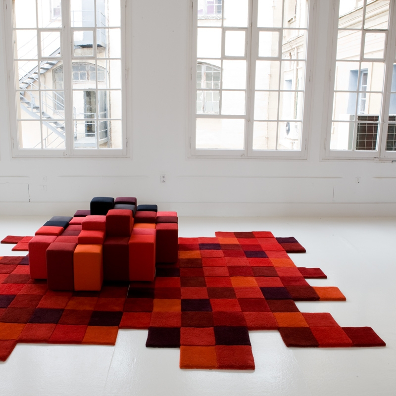 DO-LO-REZ Rug Red