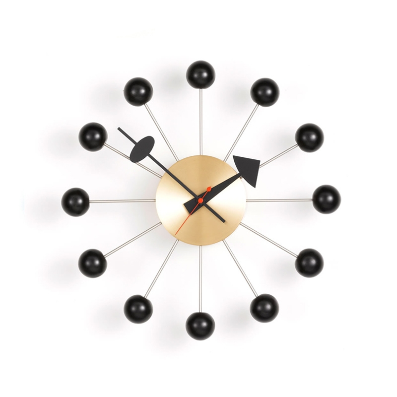 BALL CLOCK Black