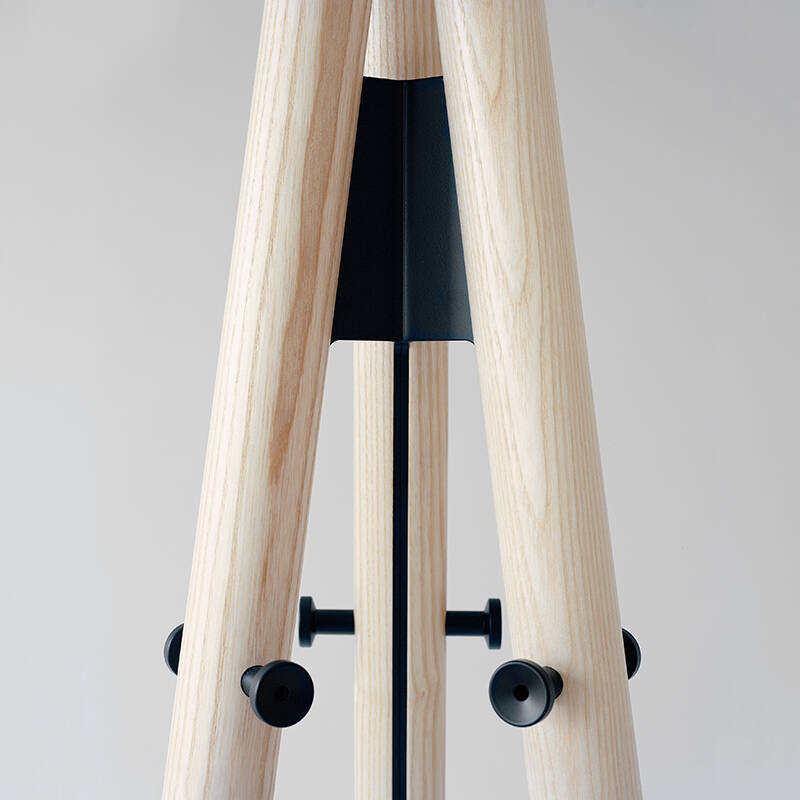 Portemanteau KIILA STAND Frêne/ noir