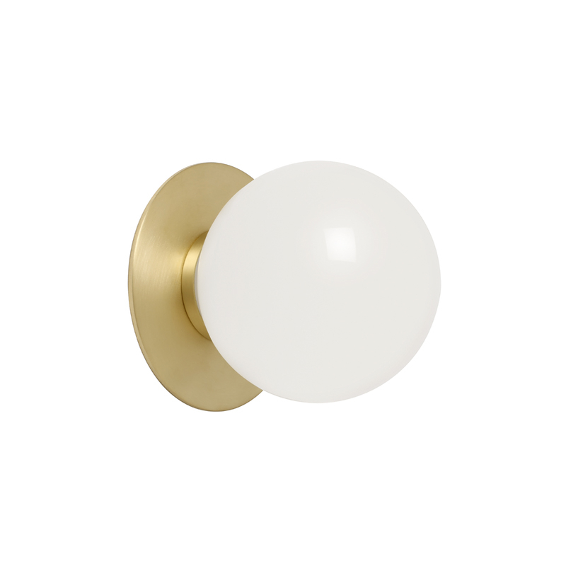 MEZZO FLUSH Small IP44 Laiton satiné