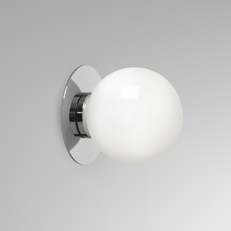 MEZZO FLUSH Small IP44 Nickel poli
