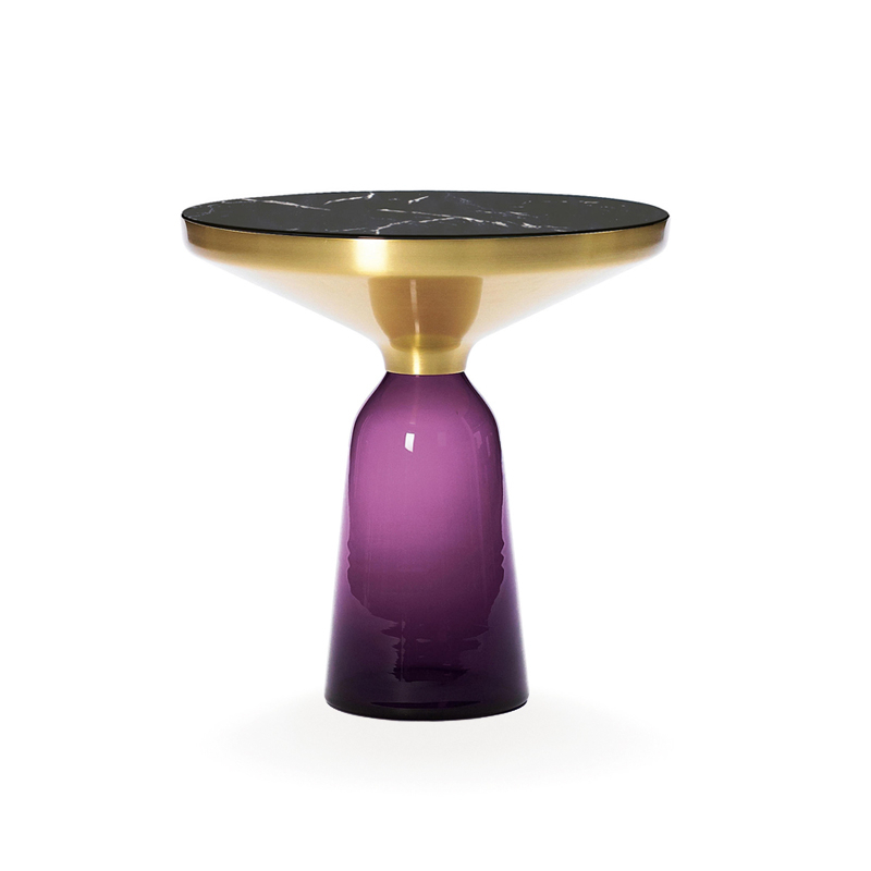 BELL SIDE Marbre Violet améthyste