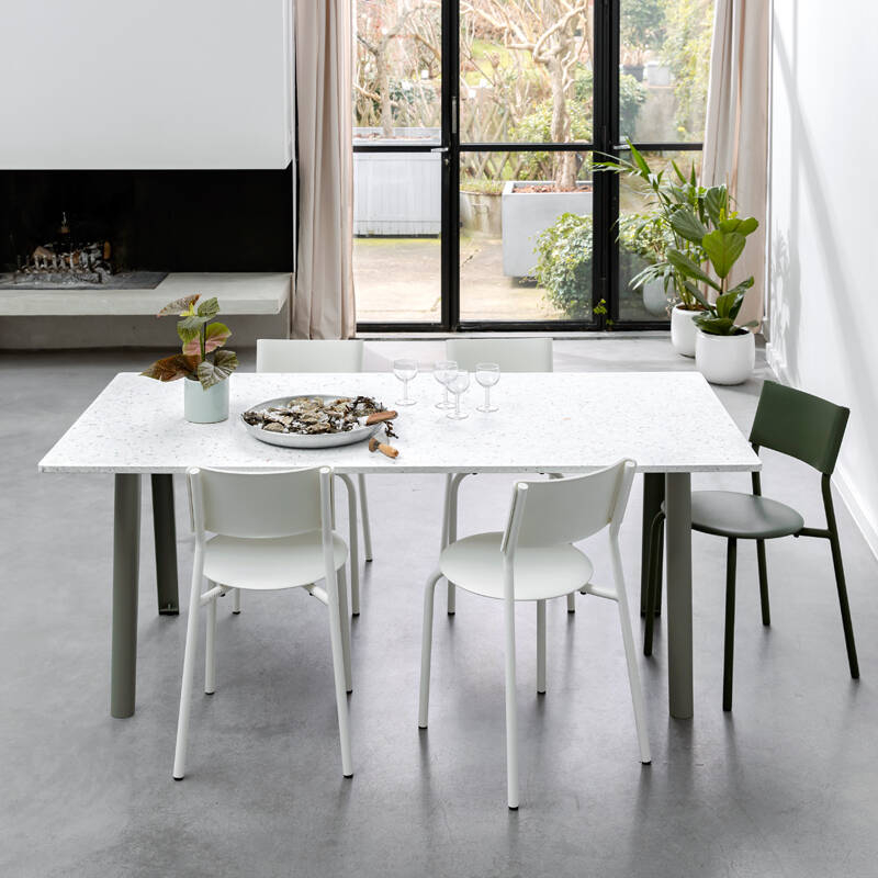NEW MODERN Plastique Recyclé Vert Romarin