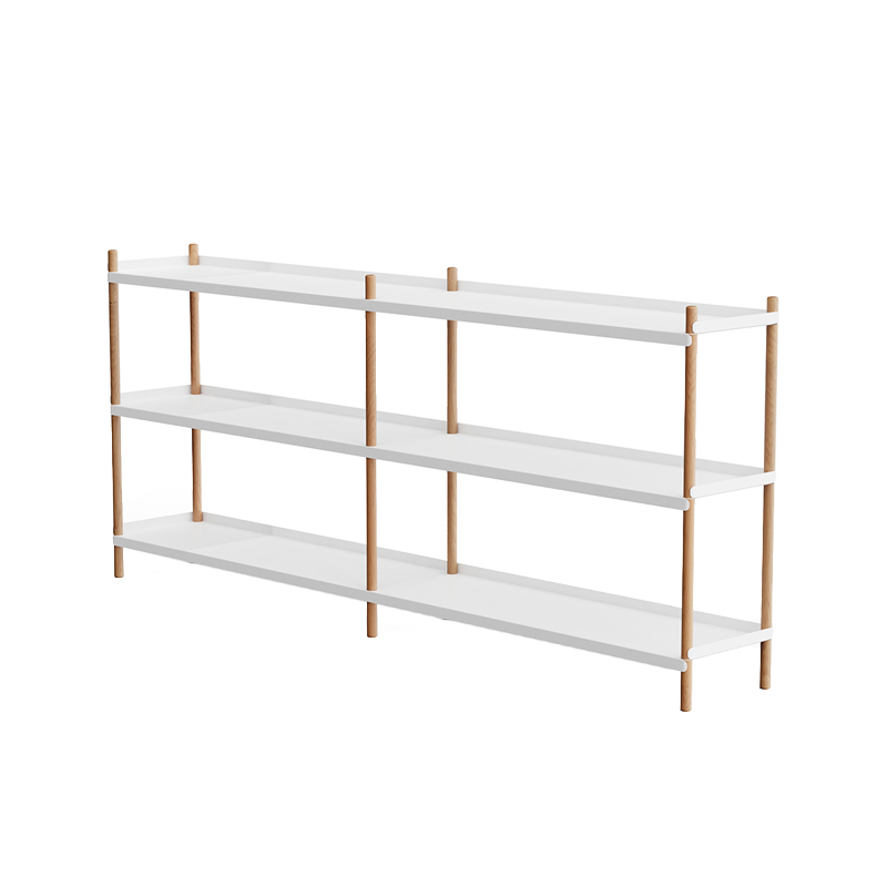 BOLT 200x88 Blanc/ chêne