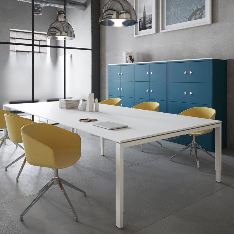 LATERALFILE LODGES 10 portes Blanc Chalk