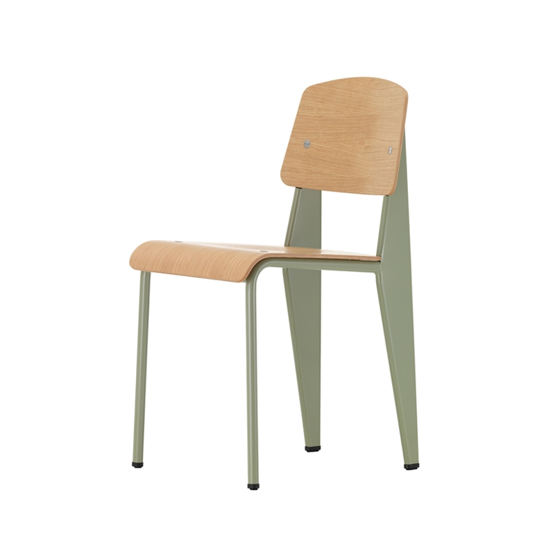 Chaise STANDARD CHAIR Prouvé Gris Vermeer VITRA | SILVERA