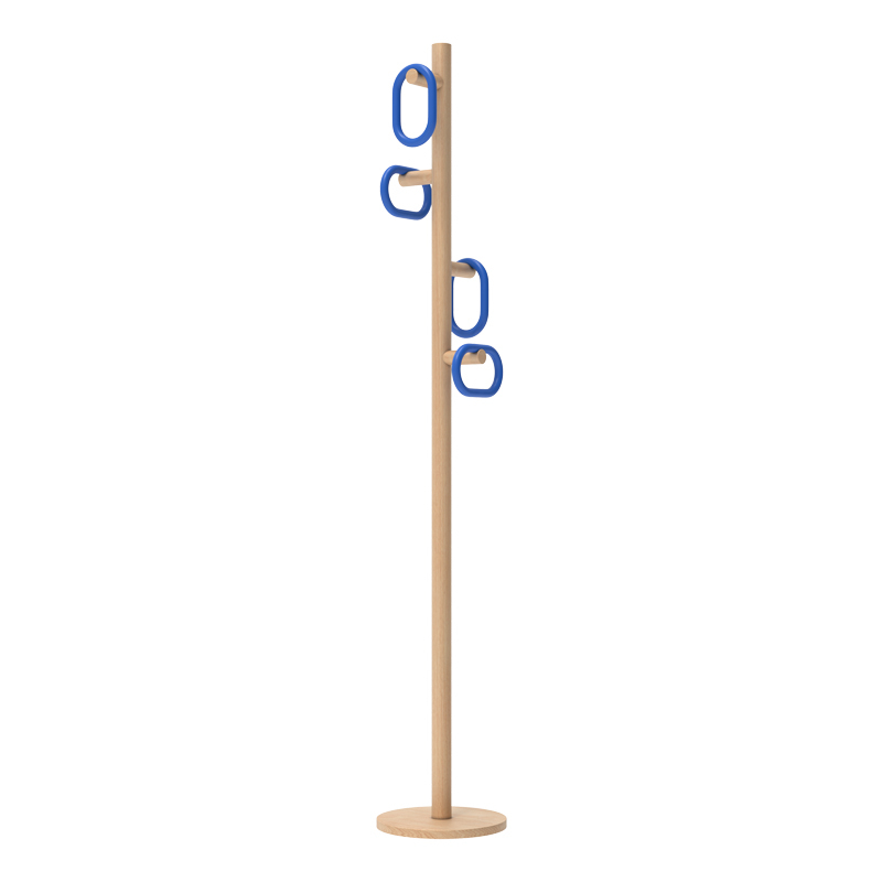 Porte-manteau FERNAND Bleu Électrique