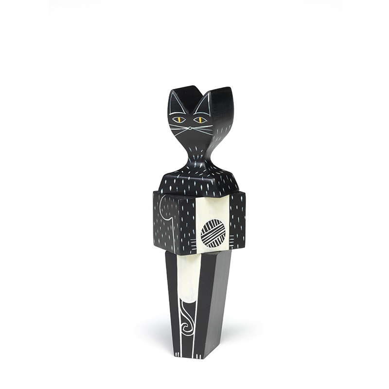 WOODEN DOLL CAT