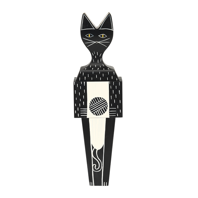 WOODEN DOLL CAT Large