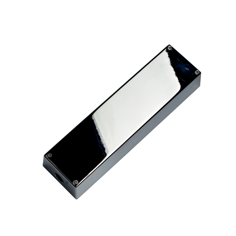 IN THE TUBE 360° L connection box Polished chrome