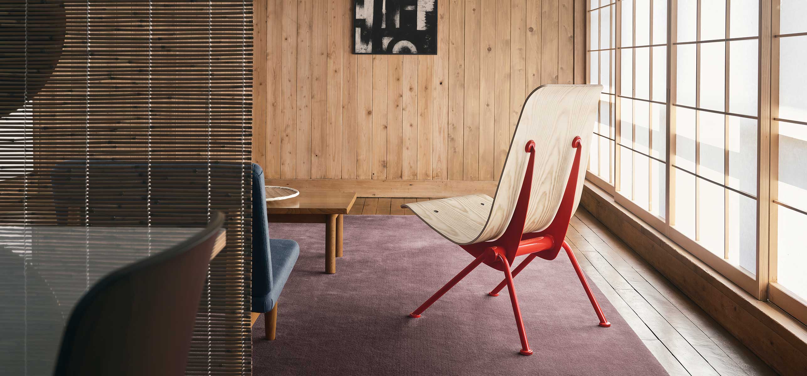 Vitra réédite le Fauteuil Antony signé Jean Prouvé